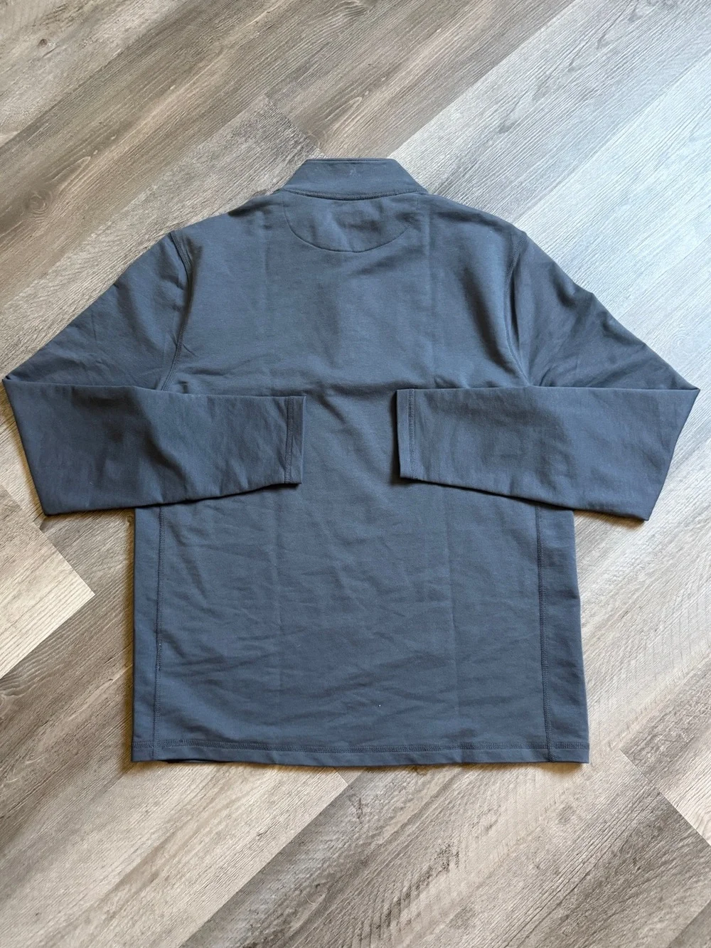 J. Crew Men's Performance Half Zip Slate Blue Grey NEW